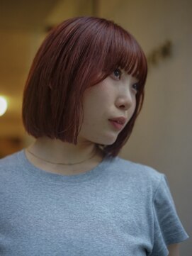 ビュートリアム 鎌倉小町(BEAUTRIUM) ボブ/ケアストレートパーマ/beautrium鎌倉小町　大冨ハナ