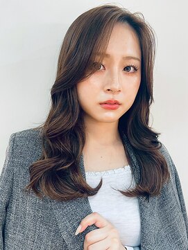 イーストハムヘッドショップ(EAST HAM head shop) 顔まわりカット/レイヤーカット/透明感/ダークブラウン