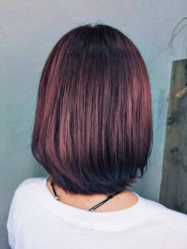 エリン バイ リル ヘアー 本陣(eLin by LiL hair) 顔周りレイヤー × ボルドールビー