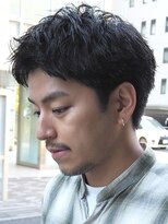 オーガニック アトリエ 大宮(organic+atelier)&nbsp;スパイキーショートツイストスパイラルパーマビジネスショート