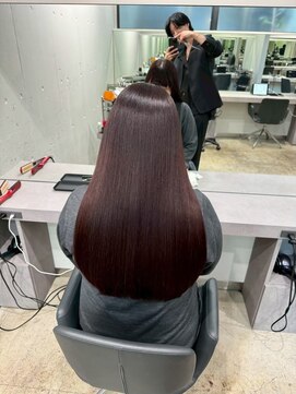 髪質改善/髪質改善カラー[#渋谷駅#縮毛矯正#ストレートパーマ]