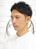 ヨシザワインク プレミアム 横浜 桜木町店(YOSHIZAWA Inc. PREMIUM) 30代40代ビジネス束感アップバング