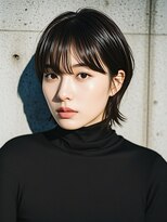 エイチ ウルフカット 大阪梅田(811)&nbsp;ミニボブショートウルフマッシュショートハッシュカット40代