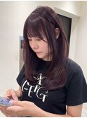 秋冬におすすめ♪ 透明感ラベンダーカラー♪