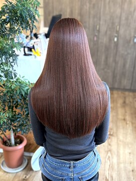 スカイ(SKY) 透明感カラー/髪質改善/縮毛矯正/韓国風レイヤーカット