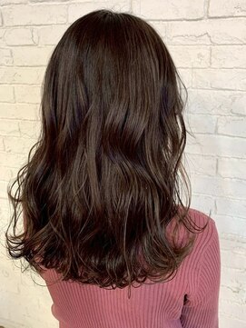 マフェ(mahae) ベージュブラウン×クリアベージュ