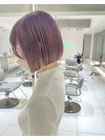 レイズ 国分寺店(RAYS)&nbsp;ミニボブ・ラベンダーグレージュ・顔まわり[国分寺]