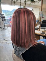 ボンドヘアステージ 良福寺店(BOND hair stage) アンブレラカラーがキュートなボブ
