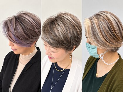 白髪ぼかし/カラー専門 grace gray錦糸町店 【グレイス グレイ】の写真