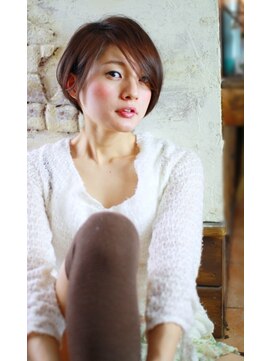 トヌコア ルア 下北沢店(TONUKOA RUA) 《TonukoaRua》耳かけ大人のショートボブスタイル◎