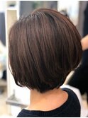 ナチュラルまるみボブ