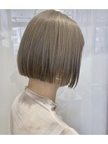 ケシキ大名(keshiki)&nbsp;ブリーチブロンドグレージュ/ボブ/keshiki大名