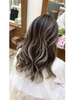 プードゥ(Puo-Du) コントラストバレイヤージュ