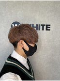 [WHITE ZIN]韓流マッシュショート