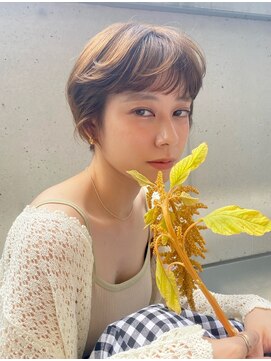 ラボヌールヘアーノーブル 新越谷店(La Bonheur hair noble) 大人可愛いマッシュショート