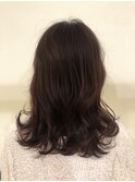 【EIGHTたまプラ】デザインカラー切りっぱなしボブ