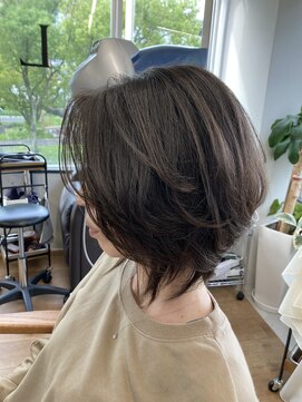 レノヘアー(Leno hair) レイヤーボブ