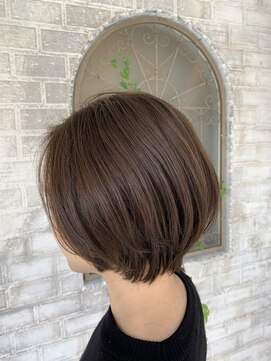アトリエルタン 堺店(atelier Le Temps) ショートボブ×オーガニックカラー