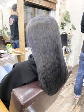 リリー シブヤ(Lilly shibuya) 【Lilly渋谷】#ダークグレー #アッシュ #ブリーチ