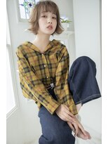 ナンバー デセオ 吉祥寺(N° deseo)&nbsp;大人可愛い20代30代40代小顔ワンサイドショートボブ丸み前下がり