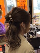 ヘアサロン ユニティ(Hair Salon Unity) パーティーハーフアップ