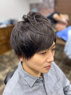 ヘアーコレクション グロース(HAIR COLLECTION Growth) 20代30代メンズクラウドマッシュ丸み束感ビジカジトレンド