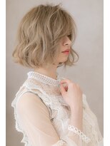 モッズヘア 越谷(mod's hair) 外国人風オンブレツートンカラー大人ボブY越谷10代20代30代