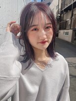 リタ(Lita)&nbsp;切りっぱなしボブ/ミディアム/ピンクブラウン