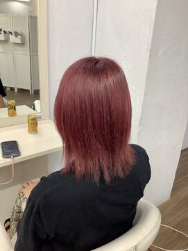 グロス 心斎橋(GLOSS) 【ブリーチ/カラー】RED