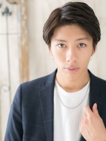 モッズヘアメン 名護大東店(mod's hair men)&nbsp;モテる男の七三分けベーシックなアースカラーマッシュi名護大東