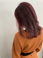 【REJOICE hair 】ピンクハイライトピンク