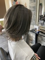 ライフ 忍ケ丘店(Lyfe)&nbsp;ハイライトグラデーションボブ_アースカラー_199