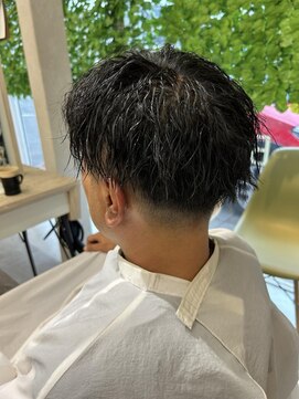 ヘアーザラブズラフズ オーガニカ 北九州(HAIR THE LOVES LAUGHS ORGANICA) 刈り上げツイストスパイラルパーマ＊