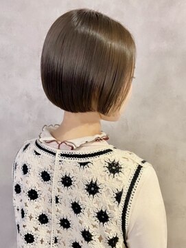 ゴウトゥデイ 渋谷MODI店(GO TODAY) 頭小さく首長く【刈り上げミニボブ】