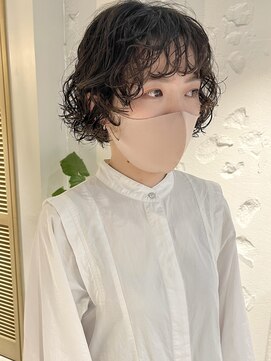 コフィー バイ メルト 吉祥寺(cofy by melt) 【三ツ井純】無造作パーマ 前髪パーマ ショートボブパーマ