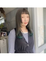 ミント(mint)&nbsp;【裾カラーでオリーブ◎】