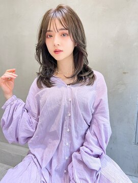 ロイジー(roijir) 表参道roijir 抜け感レイヤー×アッシュブラウン