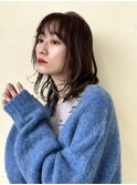 レイヤーカット/ミディアムレイヤー/顔周りレイヤー