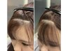 ★前髪割れ目対策★韓国式クロスパーマ＋似合わせカット＋トリートメント