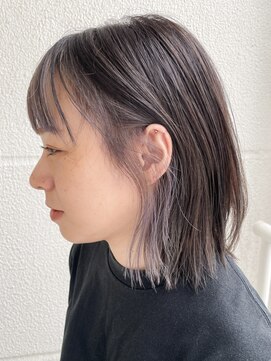 キーゴ 博多(KY-GO.) inner color silver//インナーカラー　シルバー