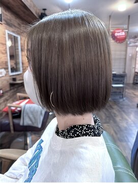 ファニー ヘアファクトリー(FUNNY hair factory) アッシュベージュカラー