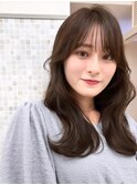 レイヤーカット/前髪カット/くびれヘア/ウエットヘア/髪質改善