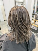 ナンバースリー 溝の口店(Number Three)&nbsp;ハイライト×ベージュ【N°3溝の口】