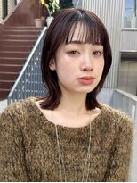 柔らかく動く◎肩についてはねるボブ
