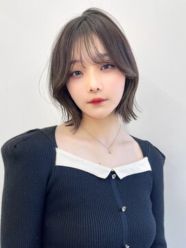 ロンドローズ 名古屋(Lond damaskRose) ダブルカラー ブリーチ 名駅 韓国 ボブ 髪質改善 縮毛矯正841