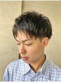 ブロックショートパーマ