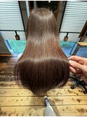 美髪ストレート♯静岡市♯髪質改善♯縮毛♯美髪矯正
