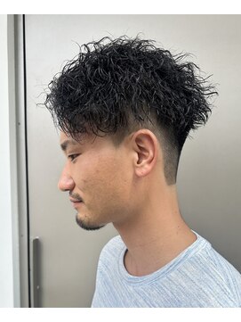 ヘアー アイス カンナ(HAIR ICI Canna) ツイストパーマ刈り上げツイストスパイラルフェザーパーマ(清水)