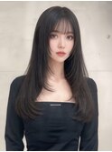 髪質改善 艶髪 愛され 韓国風 前髪カット 小顔 梅田