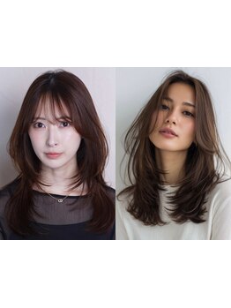 <デザイン力×小顔見せ>長さkeepで印象を変えるレイヤーカット好評[麻布/麻布十番/レイヤーカット/学割U24]